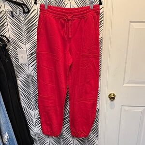 Red Track Pants for Women